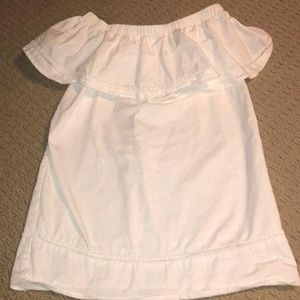 The Impeccable Pig  Off the Shoulder Shift Dress